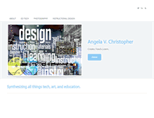 Tablet Screenshot of angelachristopher.net